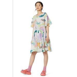 Gorman Multicolor Abstract Mini Dress